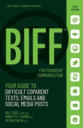 Cover: BIFF for CoParent Communication - HCI Press