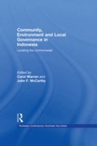 Abbildung von: Community, Environment and Local Governance in Indonesia - Routledge