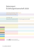 Cover: Datenreport Erziehungswissenschaft 2020 - Verlag Barbara Budrich