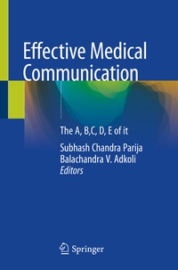 Enlarge image Cover: Effective Medical Communication - Springer