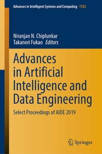 Enlarge image Cover: Advances in Artificial Intelligence and Data Engineering - Springer