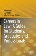 Cover: Careers in Law: A Guide for Students, Graduates and Professionals - Springer