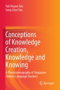 Cover: Conceptions of Knowledge Creation, Knowledge and Knowing - Springer
