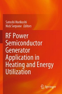 Enlarge image Cover: RF Power Semiconductor Generator Application in Heating and Energy Utilization - Springer