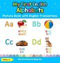 Cover: My First English Alphabets Picture Book with English Translations - My First Picture Book Inc