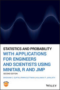 Enlarge image Cover: Statistics and Probability with Applications for Engineers and Scientists Using MINITAB, R and JMP - Wiley