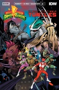 Cover: Mighty Morphin Power Rangers/Teenage Mutant Ninja Turtles #3 - Boom Entertainment