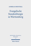 Cover: Evangelische Stundenliturgie in W&uuml;rttemberg - Mohr Siebeck