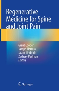 Abbildung von: Regenerative Medicine for Spine and Joint Pain - Springer