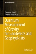 Cover: Quantum Measurement of Gravity for Geodesists and Geophysicists - Springer