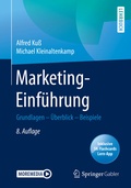 Cover: Marketing-Einf&uuml;hrung - Springer Gabler