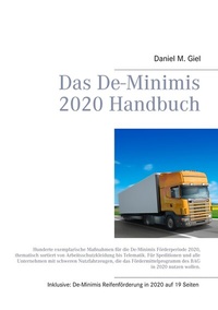 Abbildung von: Das De-Minimis 2020 Handbuch - BoD - Books on Demand