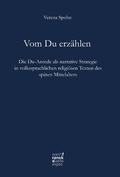 Cover: Vom Du erz&auml;hlen - Narr Francke Attempto Verlag