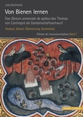 Cover: Von Bienen lernen. Das Bonum universale de apibus des Thomas von Cantimpr&eacute; als Gemeinschaftsentwurf - Schnell & Steiner