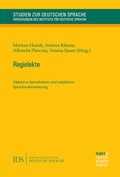 Cover: Regiolekte - Narr Francke Attempto
