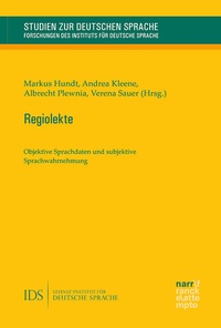 Enlarge image Cover: Regiolekte - Narr Francke Attempto