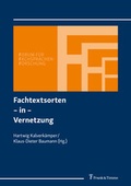 Cover: Fachtextsorten-in-Vernetzung - Frank & Timme