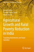 Cover: Agricultural Growth and Rural Poverty Reduction in India - Springer