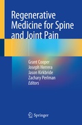Cover: Regenerative Medicine for Spine and Joint Pain - Springer