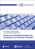 Cover: Aspekte des Informationstechnologierechts aus deutscher und rum&auml;nischer Perspektive - OlWIR Verlag f&uuml;r Wirtschaft, Informatik und Recht