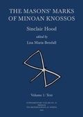 Cover: The Masons' Marks of Minoan Knossos - British School at Athens
