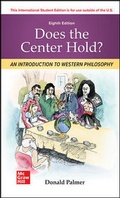 Cover: ISE Does the Center Hold? An Introduction to Western Philosophy - McGraw-Hill Education