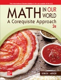 Cover: ISE MATH IN OUR WORLD: A COREQUISITE APPROACH - McGraw-Hill Education