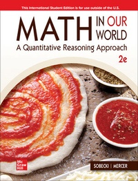 Enlarge image Cover: ISE Math in Our World: A Quantitative Reasoning Approach - McGraw-Hill Education