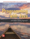 Cover: ISE Introduction to Programming with Java: A Problem Solving Approach - McGraw-Hill Education