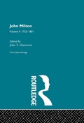 Cover: John Milton - Routledge
