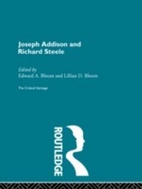 Enlarge image Cover: Joseph Addison and Richard Steele - Routledge