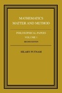 Cover: Mathematics, Matter and Method: Volume 1 - Cambridge University Press