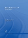 Cover: History, Performance and Conservation - Taylor & Francis