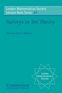 Abbildung von: Surveys in Set Theory - Cambridge University Press