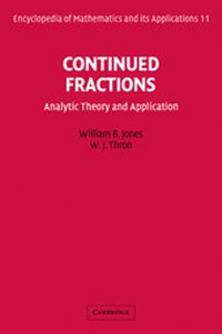 Enlarge image Cover: Continued Fractions - Cambridge University Press