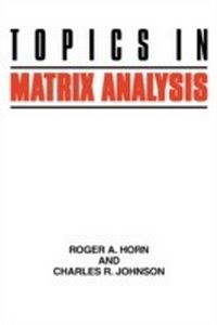 Enlarge image Cover: Topics in Matrix Analysis - Cambridge University Press