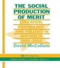 Abbildung von: The Social Production Of Merit - Routledge