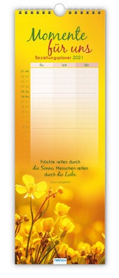 Abbildung von: Maxi-Streifenkalender "Momente für uns" 2021 - Trötsch Verlag GmbH & Co. KG