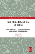 Cover: Cultural Histories of India - Routledge
