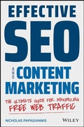 Cover: Effective SEO and Content Marketing - Wiley