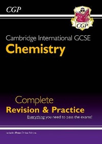 Abbildung von: Cambridge International GCSE Chemistry Complete Revision & Practice - for exams in 2022 - Coordination Group Publications Ltd (CGP)