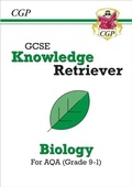 Cover: GCSE Biology AQA Knowledge Retriever - Coordination Group Publications Ltd (CGP)
