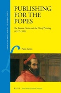 Cover: Publishing for the Popes - Brill