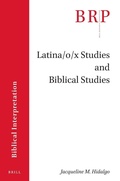 Cover: Latina/o/x Studies and Biblical Studies - Brill
