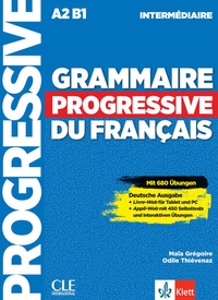 Abbildung von: Grammaire progressive du français - Niveau intermédiaire - Deutsche Ausgabe - Klett