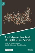 Cover: The Palgrave Handbook of Digital Russia Studies - Palgrave Macmillan