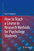 Bild: How to Teach a Course in Research Methods for Psychology Students - Springer