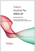 Cover: Tolley's Income Tax 2020-21 Main Annual - Tolley