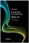 Cover: Tolley's Expatriate Tax Planning 2020-21 - Tolley