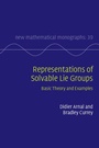Cover: Representations of Solvable Lie Groups - Cambridge University Press